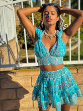 Load image into Gallery viewer, Sky Princess Micro Mini Skirt Set