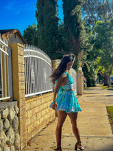 Load image into Gallery viewer, Sky Princess Micro Mini Skirt Set