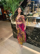 Load image into Gallery viewer, Cosmic Mimosa Sharara Pants Set