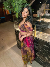 Load image into Gallery viewer, Cosmic Mimosa Sharara Pants Set