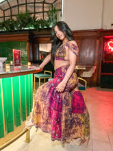 Load image into Gallery viewer, Cosmic Mimosa Sharara Pants Set