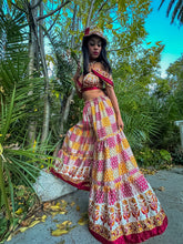 Load image into Gallery viewer, Royal Sunrise Sharara Pants Set