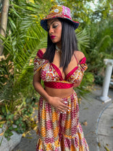 Load image into Gallery viewer, Royal Sunrise Sharara Pants Set