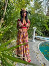 Load image into Gallery viewer, Royal Sunrise Sharara Pants Set