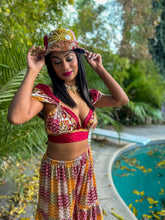 Load image into Gallery viewer, Royal Sunrise Sharara Pants Set