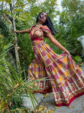 Load image into Gallery viewer, Royal Sunrise Sharara Pants Set