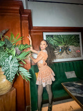 Load image into Gallery viewer, Peach Princess Micro Mini Skirt Set