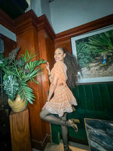 Load image into Gallery viewer, Peach Princess Micro Mini Skirt Set