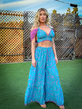 Load image into Gallery viewer, Mermaid Sparkles Sharara Pants Set