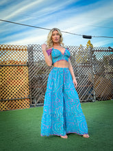 Load image into Gallery viewer, Mermaid Sparkles Sharara Pants Set