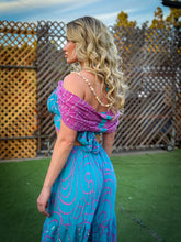 Load image into Gallery viewer, Mermaid Sparkles Sharara Pants Set