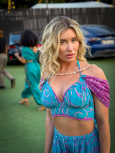 Load image into Gallery viewer, Mermaid Sparkles Sharara Pants Set