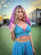 Load image into Gallery viewer, Mermaid Sparkles Sharara Pants Set