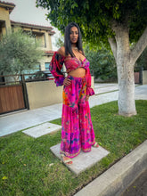 Load image into Gallery viewer, Cosmic Mimosa Sharara Pants Set