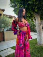 Load image into Gallery viewer, Cosmic Mimosa Sharara Pants Set