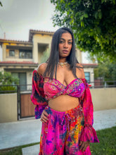 Load image into Gallery viewer, Cosmic Mimosa Sharara Pants Set