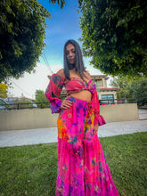 Load image into Gallery viewer, Cosmic Mimosa Sharara Pants Set