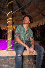 Load image into Gallery viewer, Turquoise Alchemy Button Up Unisex Top