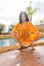 Load image into Gallery viewer, Sunrise Gold Mini Skirt Set