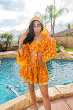 Load image into Gallery viewer, Sunrise Gold Mini Skirt Set