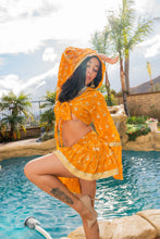 Load image into Gallery viewer, Sunrise Gold Mini Skirt Set