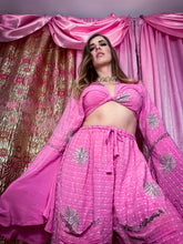 Load image into Gallery viewer, Pink Angel Jasmine Lounge Set (No Slits)