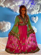 Load image into Gallery viewer, Kriya Anarkali Jacket Dress