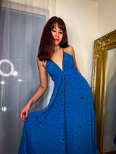 Load image into Gallery viewer, Midnight Gold Magic Dress