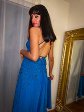 Load image into Gallery viewer, Midnight Gold Magic Dress