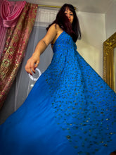 Load image into Gallery viewer, Midnight Gold Magic Dress