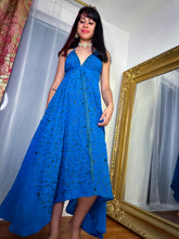 Load image into Gallery viewer, Midnight Gold Magic Dress