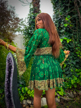 Load image into Gallery viewer, Emerald Elixir Babydoll Dress