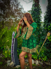 Load image into Gallery viewer, Emerald Elixir Babydoll Dress