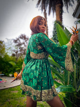 Load image into Gallery viewer, Emerald Elixir Babydoll Dress