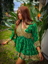 Load image into Gallery viewer, Emerald Elixir Babydoll Dress