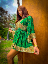 Load image into Gallery viewer, Emerald Elixir Babydoll Dress