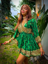 Load image into Gallery viewer, Emerald Elixir Babydoll Dress