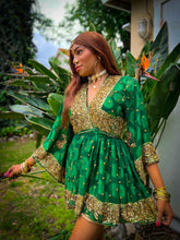Load image into Gallery viewer, Emerald Elixir Babydoll Dress