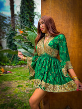 Load image into Gallery viewer, Emerald Elixir Babydoll Dress