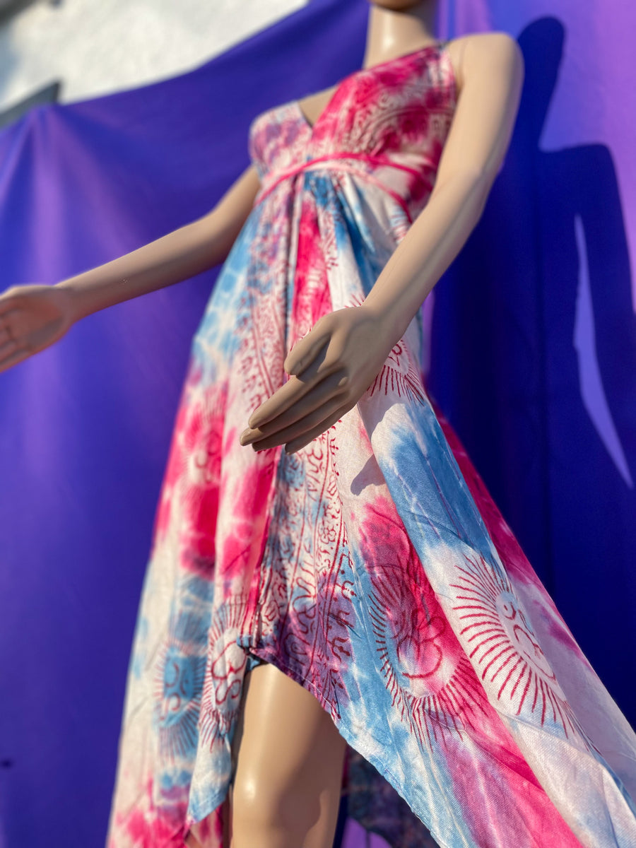 Cosmic love Sanskrit dress Namaslay Collective