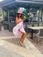 Load image into Gallery viewer, White Sanskrit Dress (with red writing)