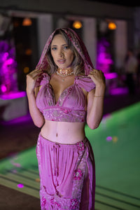 Pink Roses Jasmine Set