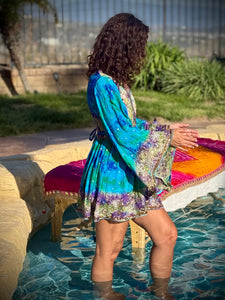 Blue Moonstone Babydoll Dress