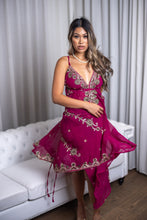 Load image into Gallery viewer, Violet Jewel Magic Dress
