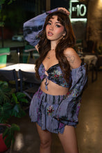 Load image into Gallery viewer, Cosmic Princess Lotus Mini Skirt Set

