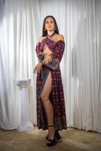 Bohemian Plum Goddess Set