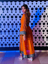 Load image into Gallery viewer, Divine Sun Goddess Anarkali Jacket Dress
