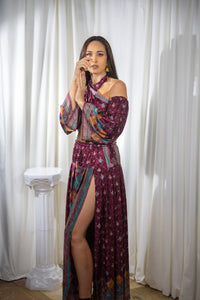 Bohemian Plum Goddess Set