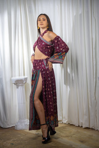 Bohemian Plum Goddess Set