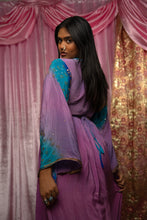 Load image into Gallery viewer, Lavender Dreams Anarkali Kimono Dress
